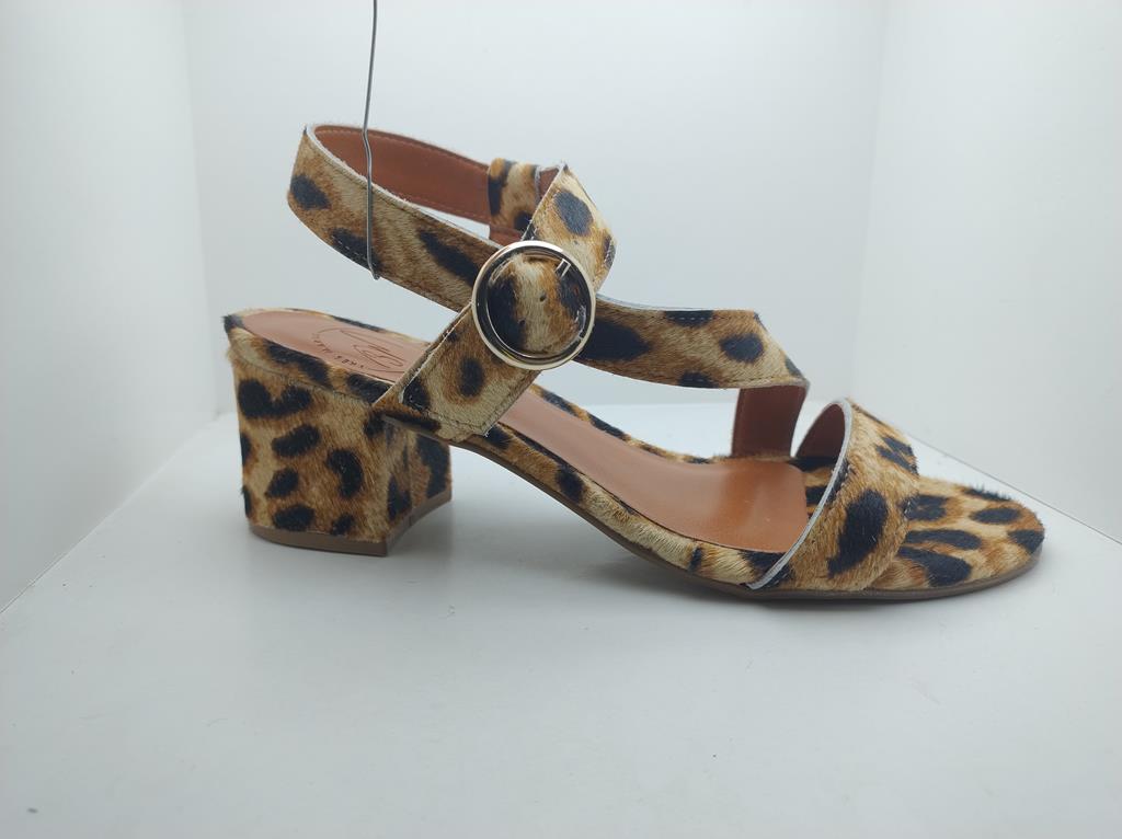 Sandália Salto Bloco - 3 Marias